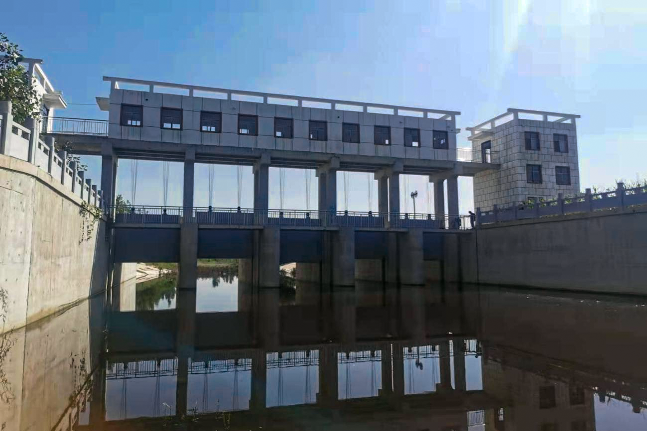 商丘市三義寨引黃灌區(qū)續(xù)建配套與節(jié)水改造項目2018年度工程通惠渠臺上閘